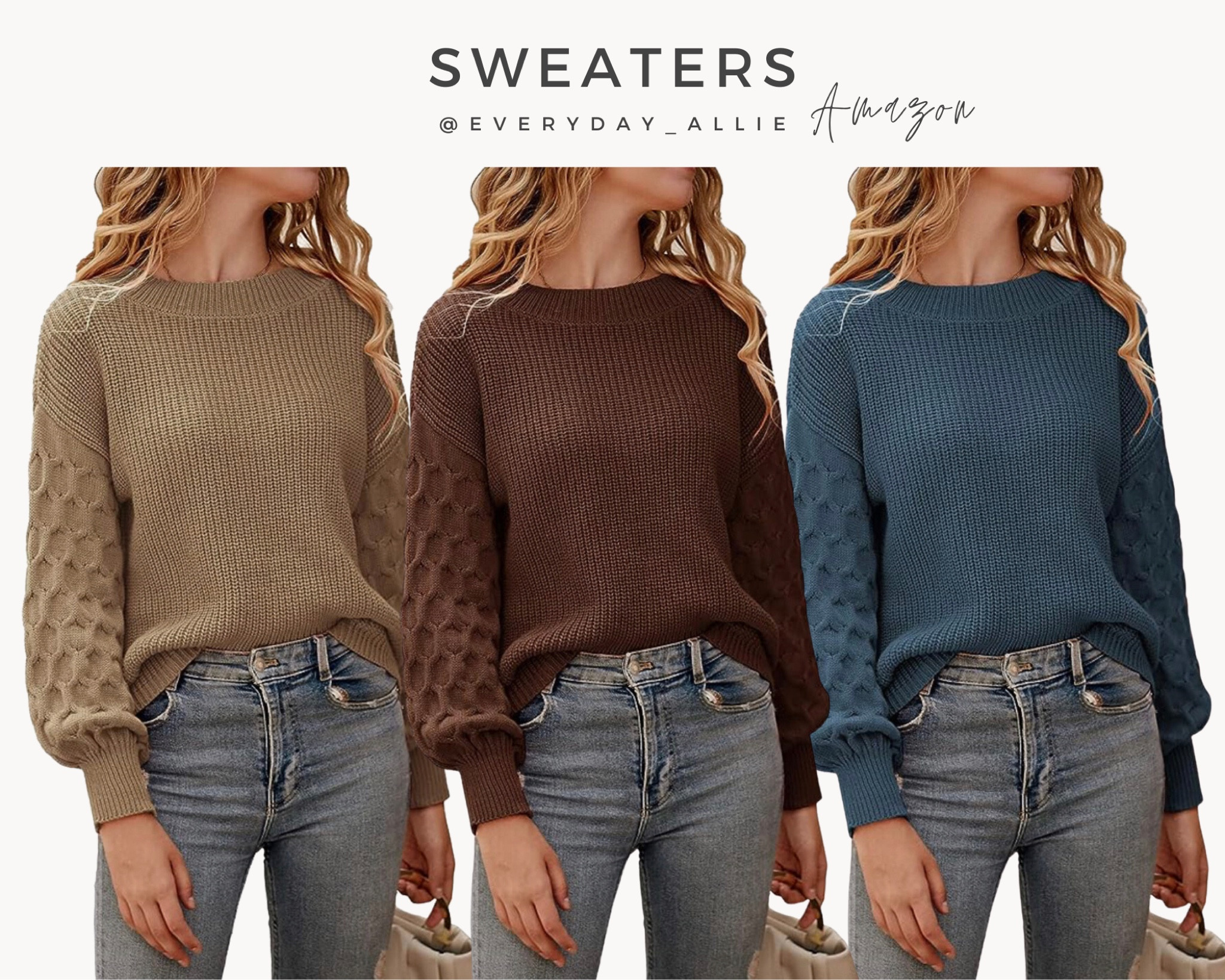 Women’s sweaters on Amazon


#amazonfind #founditonamazon

#LTKstyletip #LTKSeasonal #LTKFind
