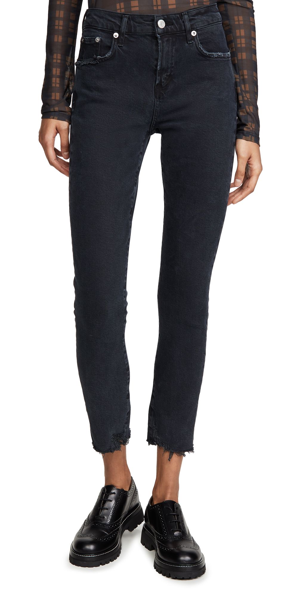 Toni Mid Rise Straight Jeans | Shopbop