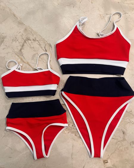 Matching suits ❤️

#LTKswim
