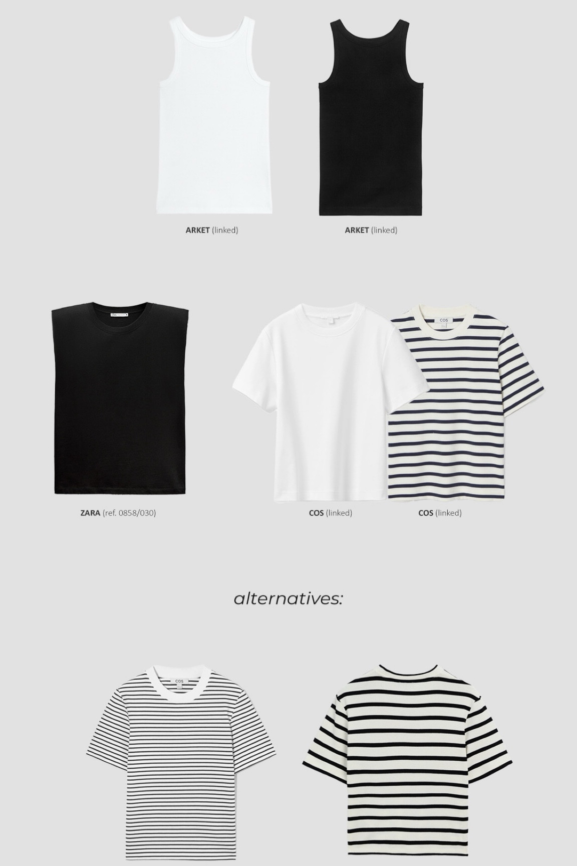 SUMMER CAPSULE 2024
#whichtops #capsulewardrobe #capsulesummer #whattowear #stripes #tops

#LTKstyletip #LTKeurope #LTKsummer