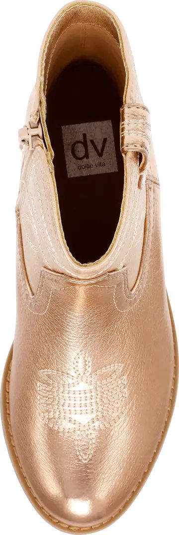 Kids' Liv Metallic Western Boot | Nordstrom Rack