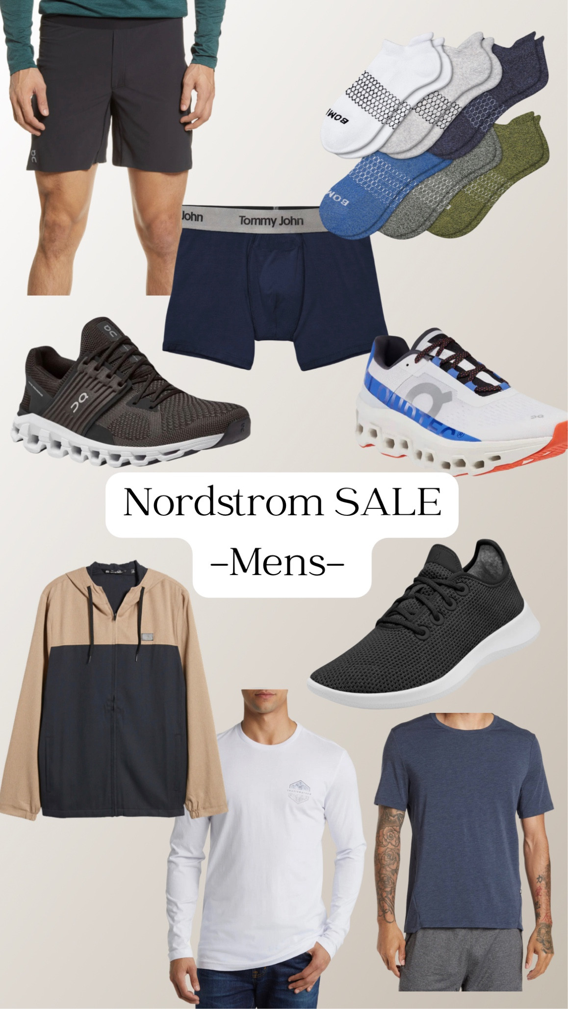 Mens on cloud shoes, cloud swift, cloud monster running, on clothing, shorts, allbirds sneakers, t-shirts, tee, tommy john boxer briefs, travis mathew hoodie, jacket, bombas socks all on sale at Nordstrom

#LTKsalealert #LTKmens #LTKxNSale