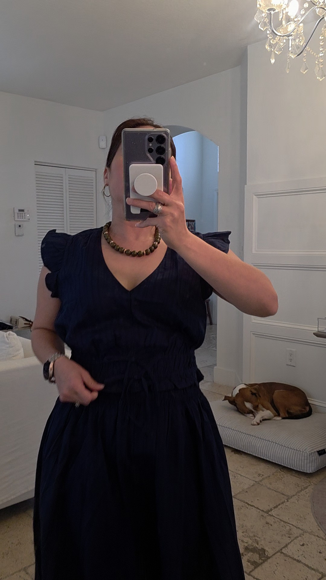 Cute skirt set from Old Navy! 

I’m wearing the poplin top in a medium, the skirt has a stretchy waistband in a small petite 

#LTKootd