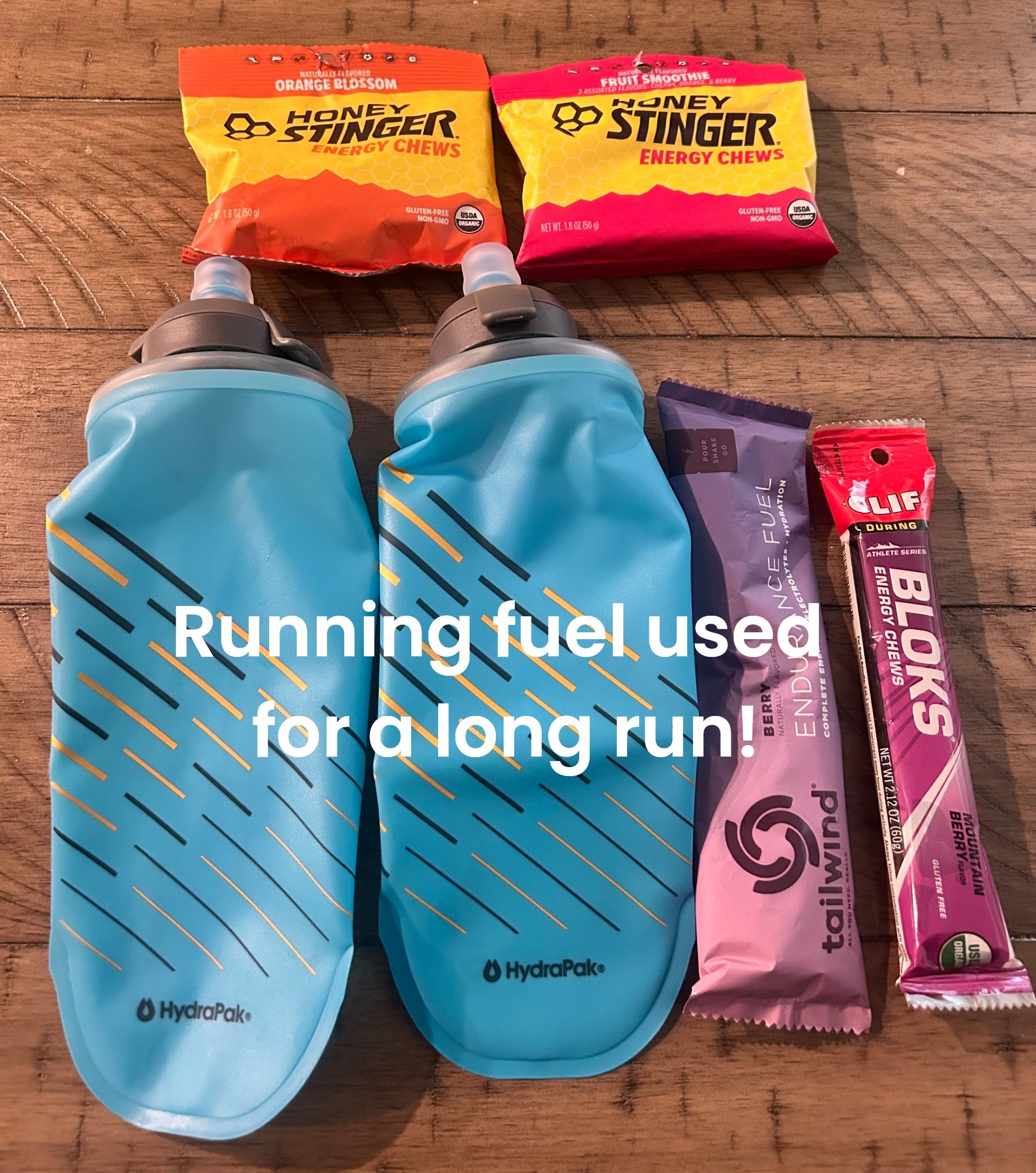 My top picks for running fuel for my long runs 🏃🏼‍♀️‍➡️⛽️⚡️
Honeystinger chews regular- not caffeinated 
Clif Shot Blocks
Split half the Tailwind Nutrition Endurance Fuel and mixed that with water in each of my bottles 

All items can be found at REI Co-op!

Less than 1 month until my 10th marathon! 🏁

#LTKfitnessgoals #LTKdayinmylife #LTKActive