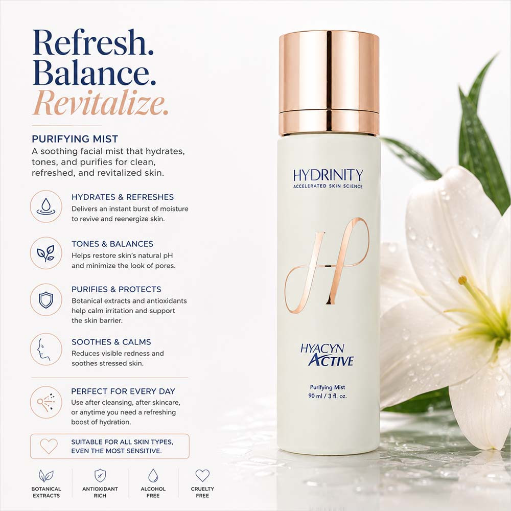 Hyacyn Active Purifying Mist – eCosmetics: Popular Brands, Fast Free Shipping, 100% Guaranteed | eCosmetics.com