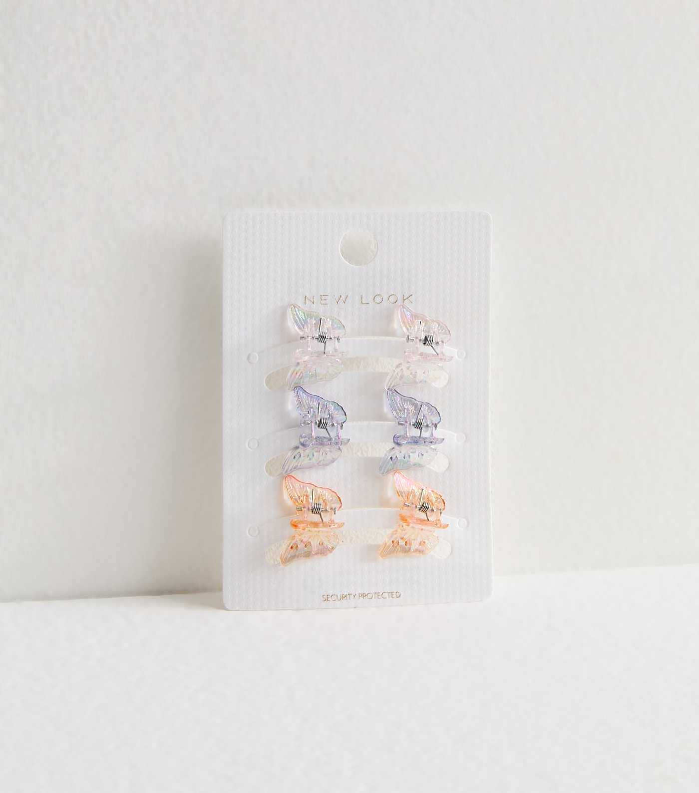 6 Pack Multicoloured Mini Butterfly Hair Clips
						
						Add to Saved Items
						Remove from ... | New Look (UK)