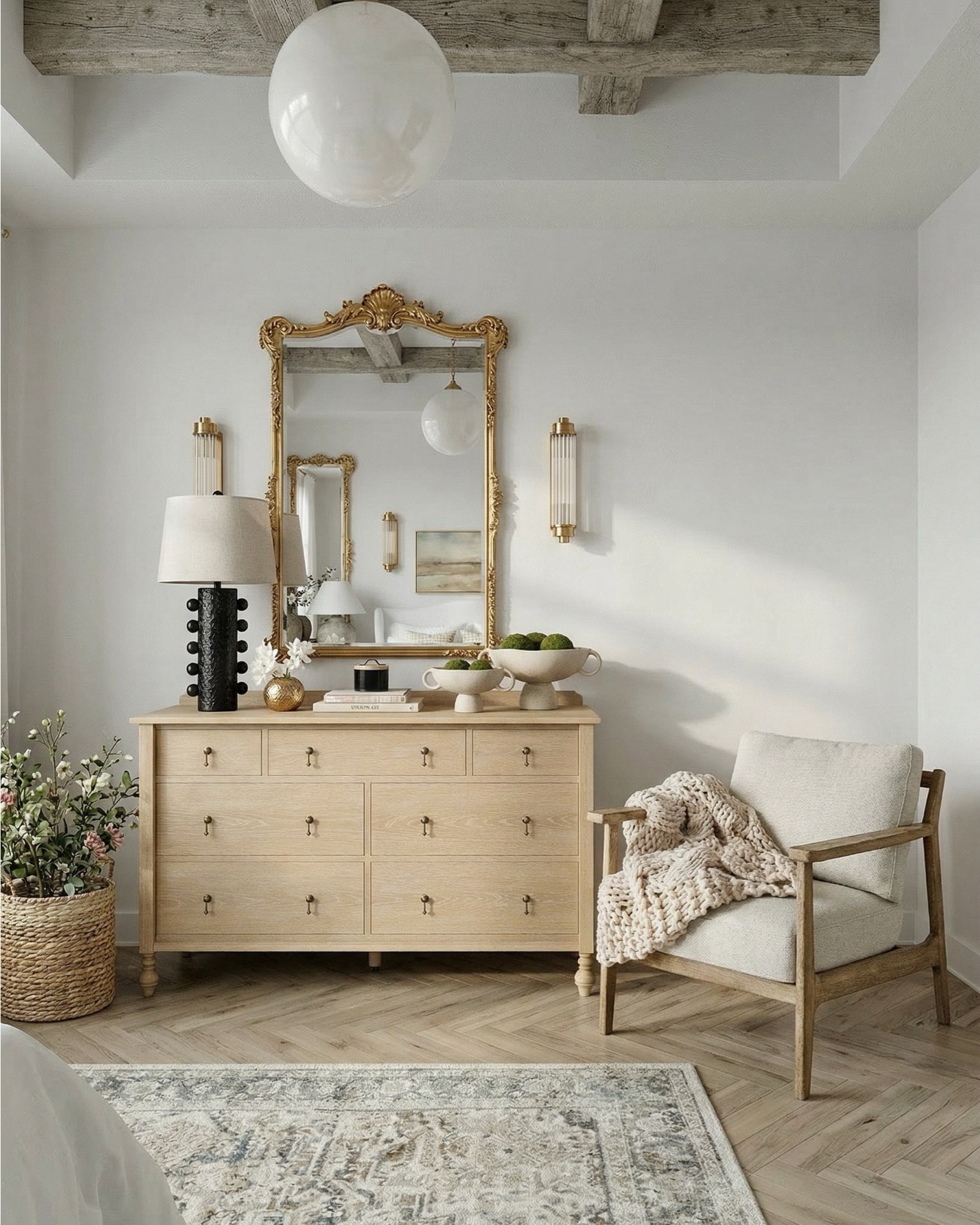 
* light wood rectangular dining table
* solid oak dining table modern rustic
* cane back dining chairs natural wood
* woven rattan dining chairs beige seat
* light wood sideboard buffet cabinet
* modern rustic wood cabinet storage
* * arched wood shelving unit built in look
* brass modern chandelier linear arms
* gold minimalist candle chandelier
* brass wall sconces glass shade
* black table lamp pleated shade
* neutral abstract wall art framed
* large ceramic vase black matte
* decorative elephant figurine gold
* coffee table decor bowls black stone
* * ceramic pottery vases modern organic
* distressed beige gray rug traditional pattern
* upholstered bed cream fabric
* light wood nightstands 3 drawer
* boucle bench curved modern
* wood dresser light oak finish
* accent chair wood frame cream cushion
* white globe pendant light modern
* brass wall sconces cylindrical
* ceramic table lamps beige base
* vintage gold ornate mirrors wall
* neutral landscape wall art painting
* large ceramic vase textured beige
* woven basket planter natural
* decorative tray with books
* stone decor bowl
* chunky knit throw blanket beige
* textured accent pillows cream beige
* faded traditional rug beige gray
@Wayfair 



#LTKHome #LTKSaleAlert