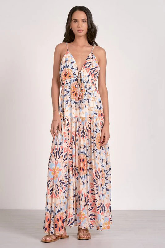 Kira Maxi Multi Kaleidoscope / L | Shop Elan