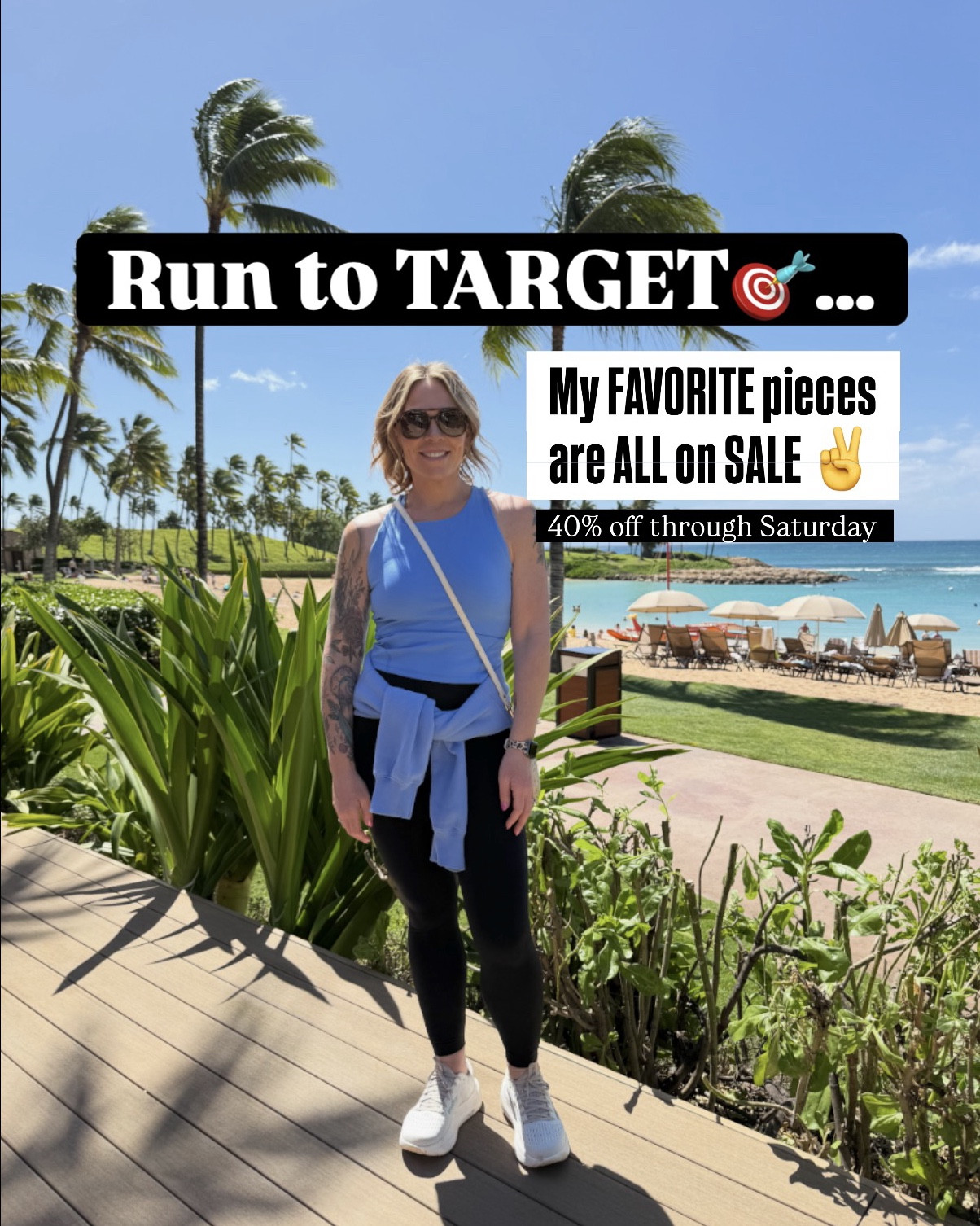 yep… target really said “everything you actually wear… let’s put it on sale” 🙃

40% off through saturday and it’s not just random stuff… it’s the good pieces
👖the jeans i live in
🏃‍♀️my go-to activewear
👩‍💻easy work outfits
📣sports mom staples
👟and the shoes that pull it all together

if your closet has been feeling a little “meh”… this is your moment ✌️
not for more stuff… for pieces you’ll actually wear on✌️

Send this to your style bestie who need to know about this @target same🛍️


target sale 40% off, target outfits, target jeans, target activewear, target work outfits women, sports mom outfits, affordable fashion finds, millennial mom style, casual outfits women, business casual outfits, target shoe finds


#LTKootd #LTKSaleAlert #LTKOver40