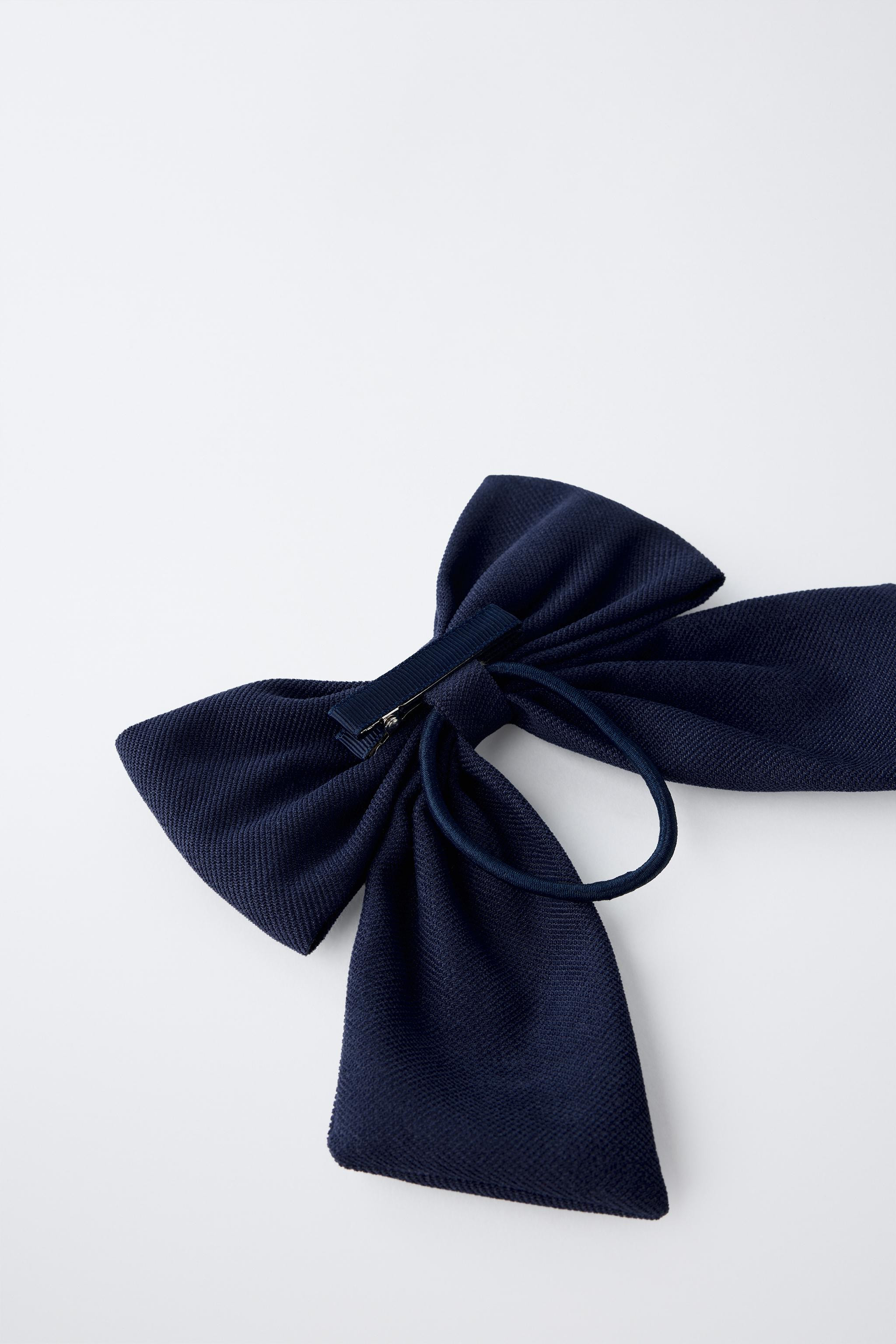 PIQUÉ BOW SCRUNCHIE | Zara UK