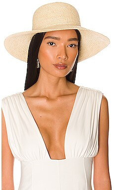 Jo Straw Rancher Hat in Natural | Revolve Clothing (Global)