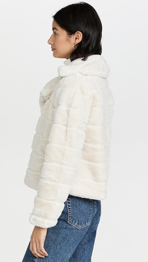 BLANKNYC Quilted Faux Fur Coat For Rainy Day | SHOPBOP | Shopbop