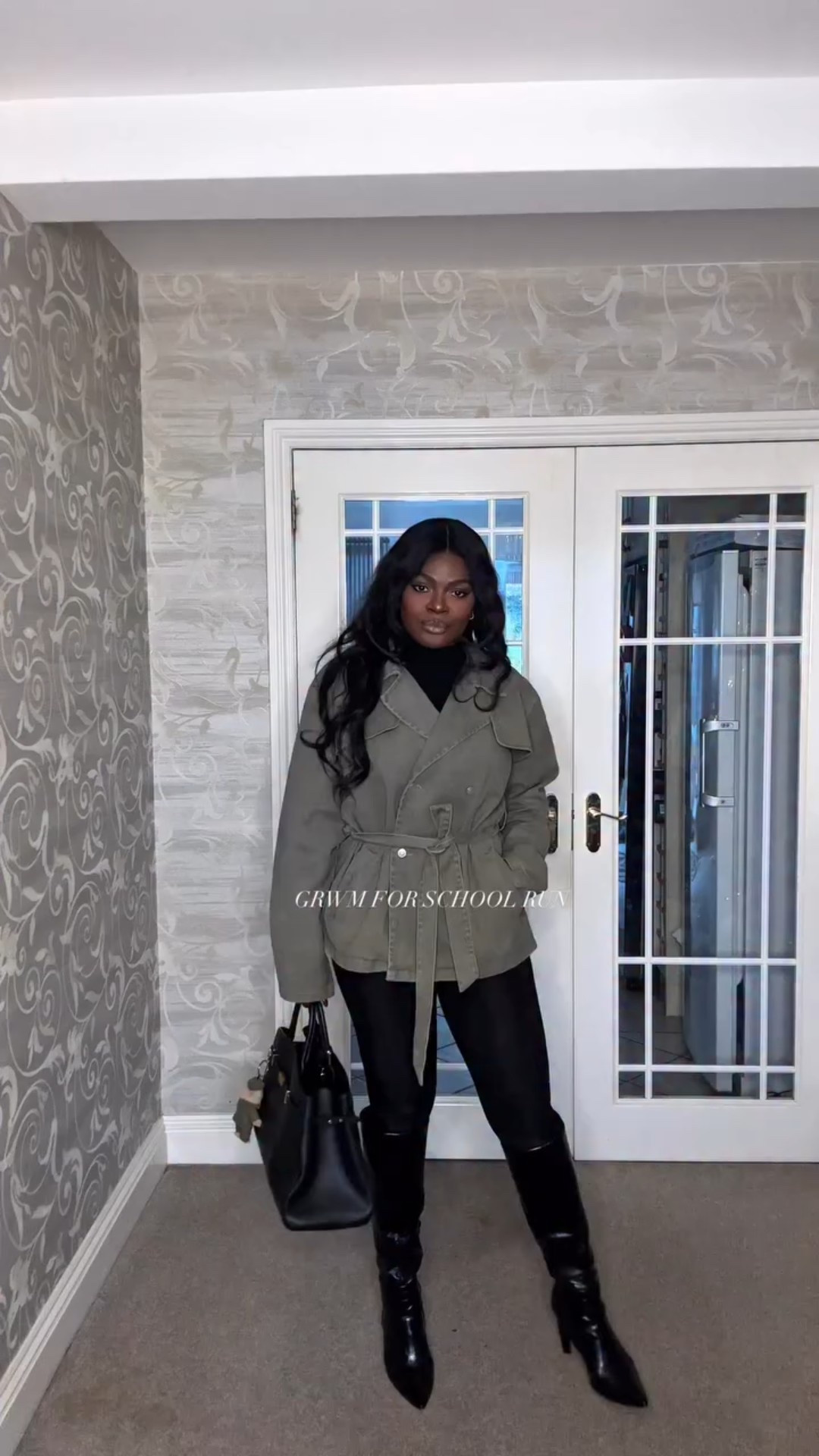 I’m not your average mum. Is this too much for school run? 
#grwm #grwmoutfit

#LTKluxury #LTKuk #LTKautumn