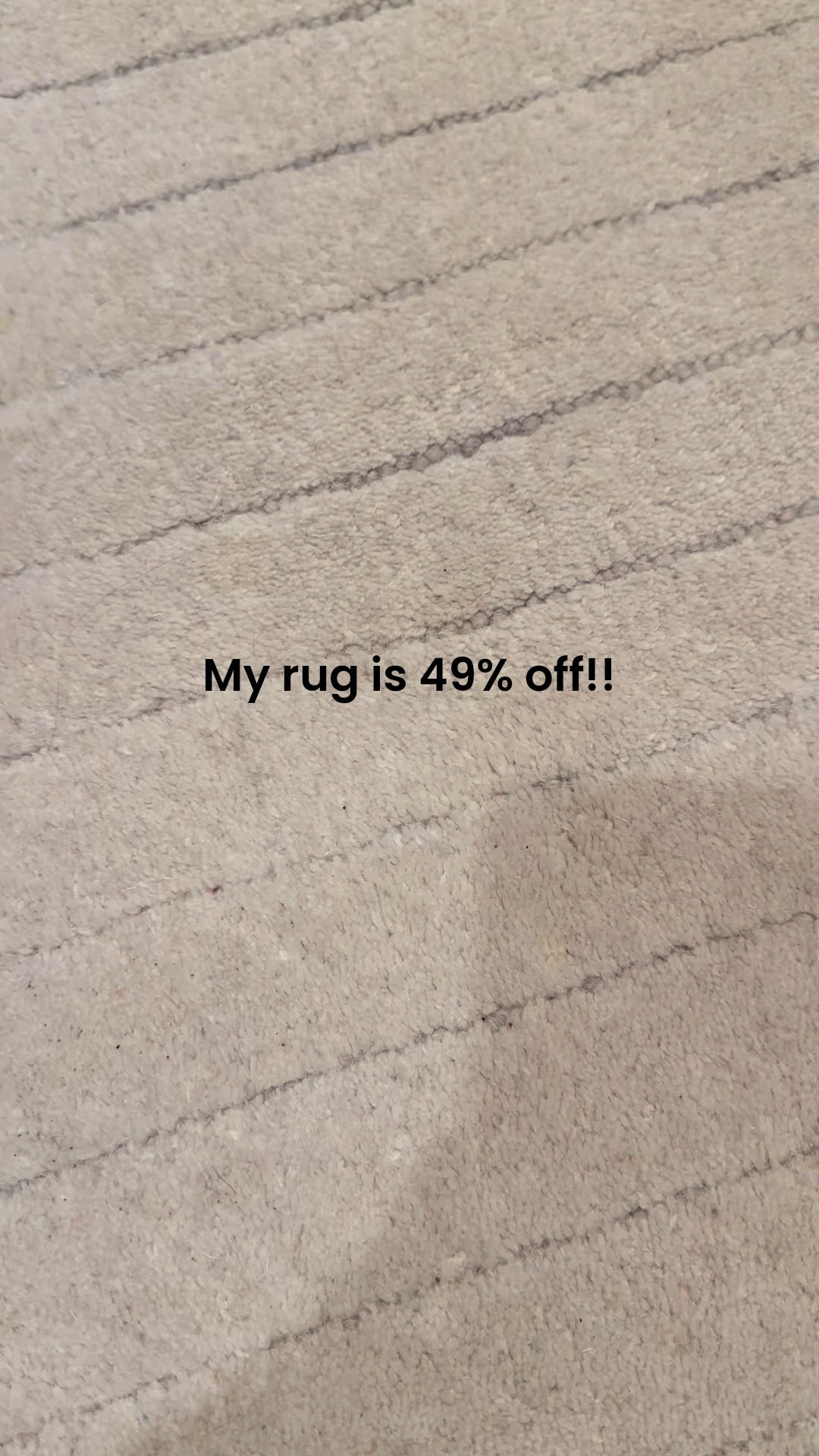 Screaming deal! 49% off my LARGE bedroom rug! She’s thick, she’s neutral, and she’s a top seller. 
@wayfair
@loloi


#LTKHome #LTKSaleAlert #LTKdayinmylife