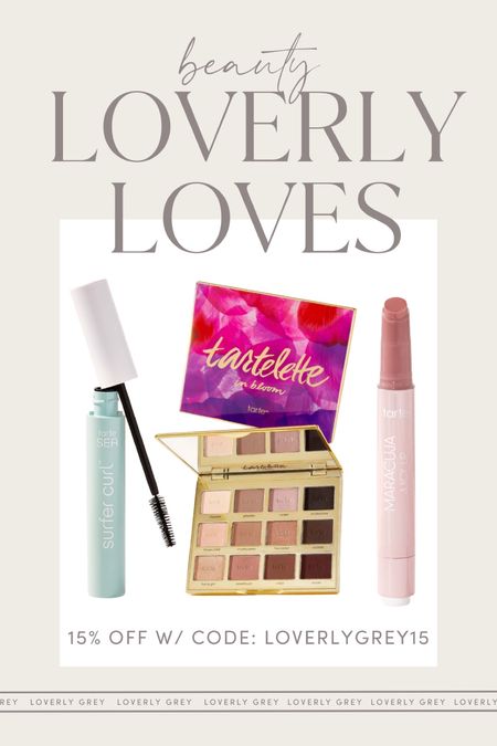 Loverly Grey everyday beauty favorites from Tarte 👏 Grab hem on sale with code: LOVERLYGREY15 

#LTKbeauty #LTKFind #LTKsalealert
