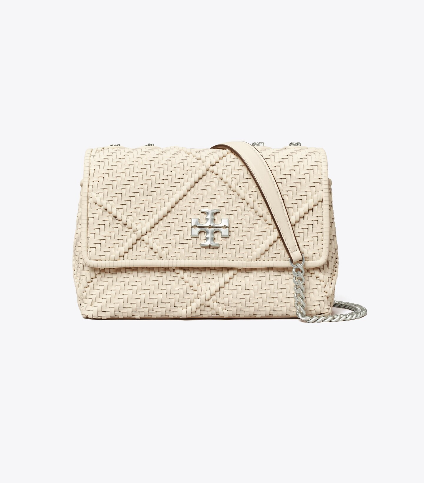 SMALL KIRA DIAMOND WOVEN CONVERTIBLE SHOULDER BAG | Tory Burch (US)