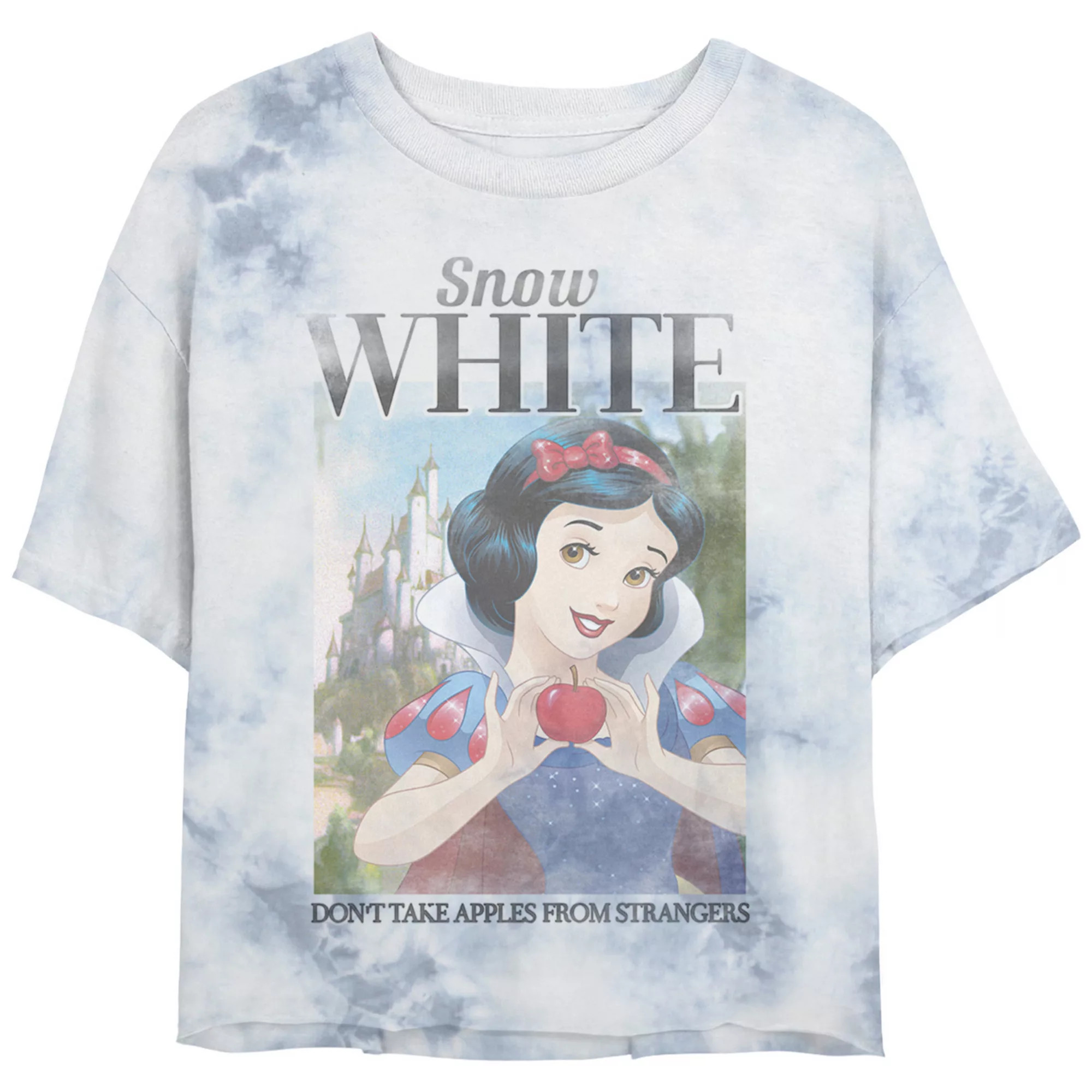 Disney's Snow White Juniors' "Don't Take Apples From Strangers" Bombard Wash Graphic Tee | Kohl's