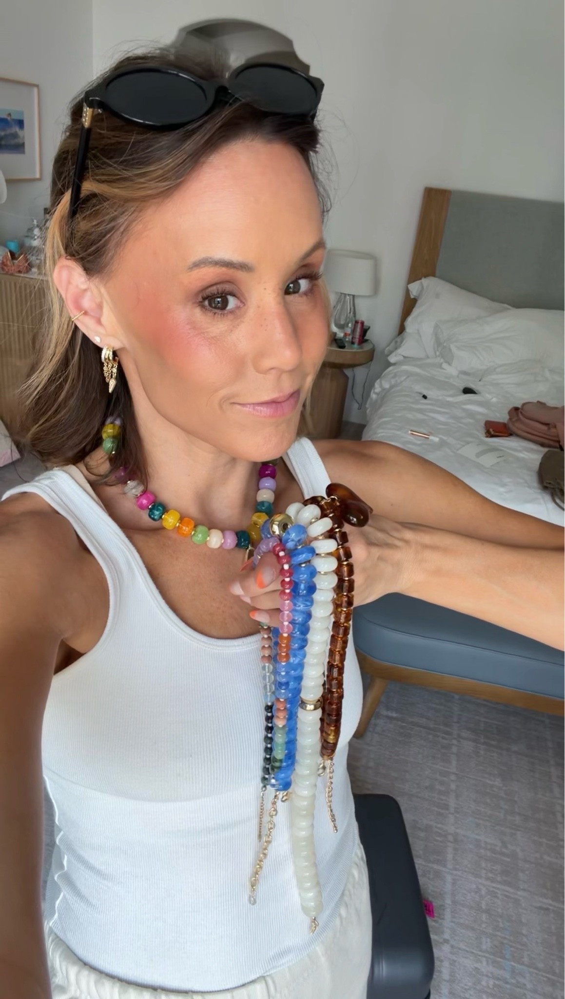 My colorful chunky beaded necklace collection, most on sale for prime day🩵Favorite summer accessory!

#LTKSaleAlert #LTKmomlife #LTKootd