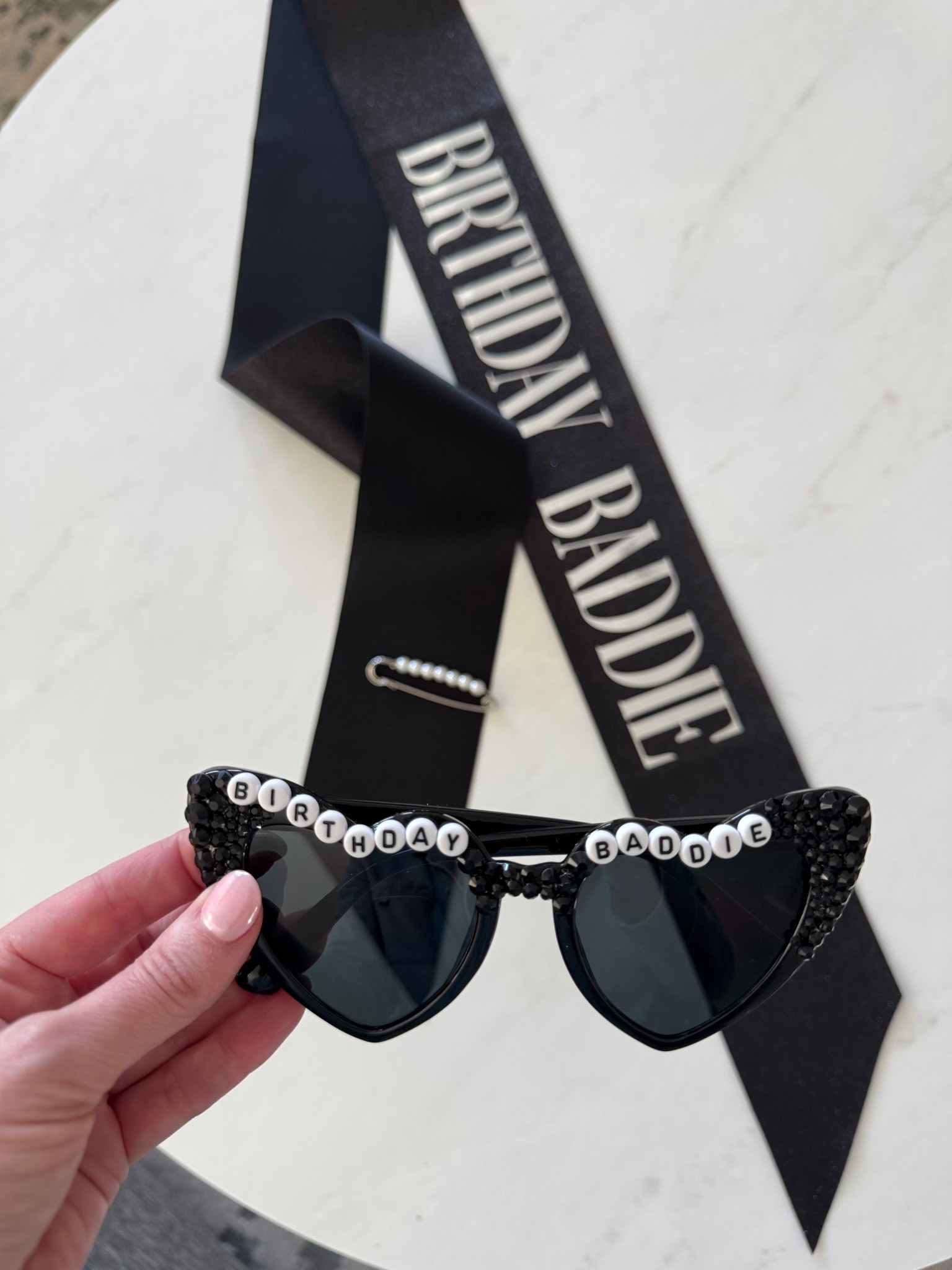 Birthday sash, birthday baddie, birthday sunglassess

#LTKOver40 #LTKHome #LTKSeasonal