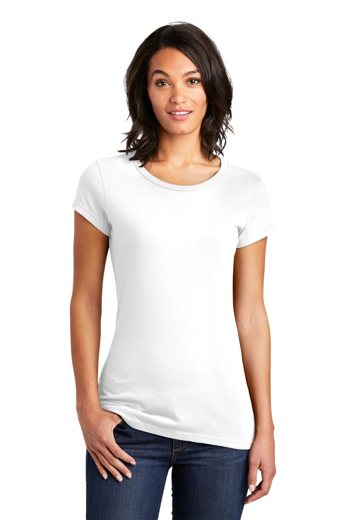 JustBlanks Women’s Short Sleeve Fitted Very Important Tee 4.3-ounce, 100% Combed Ring Spun Cott... | Walmart (US)