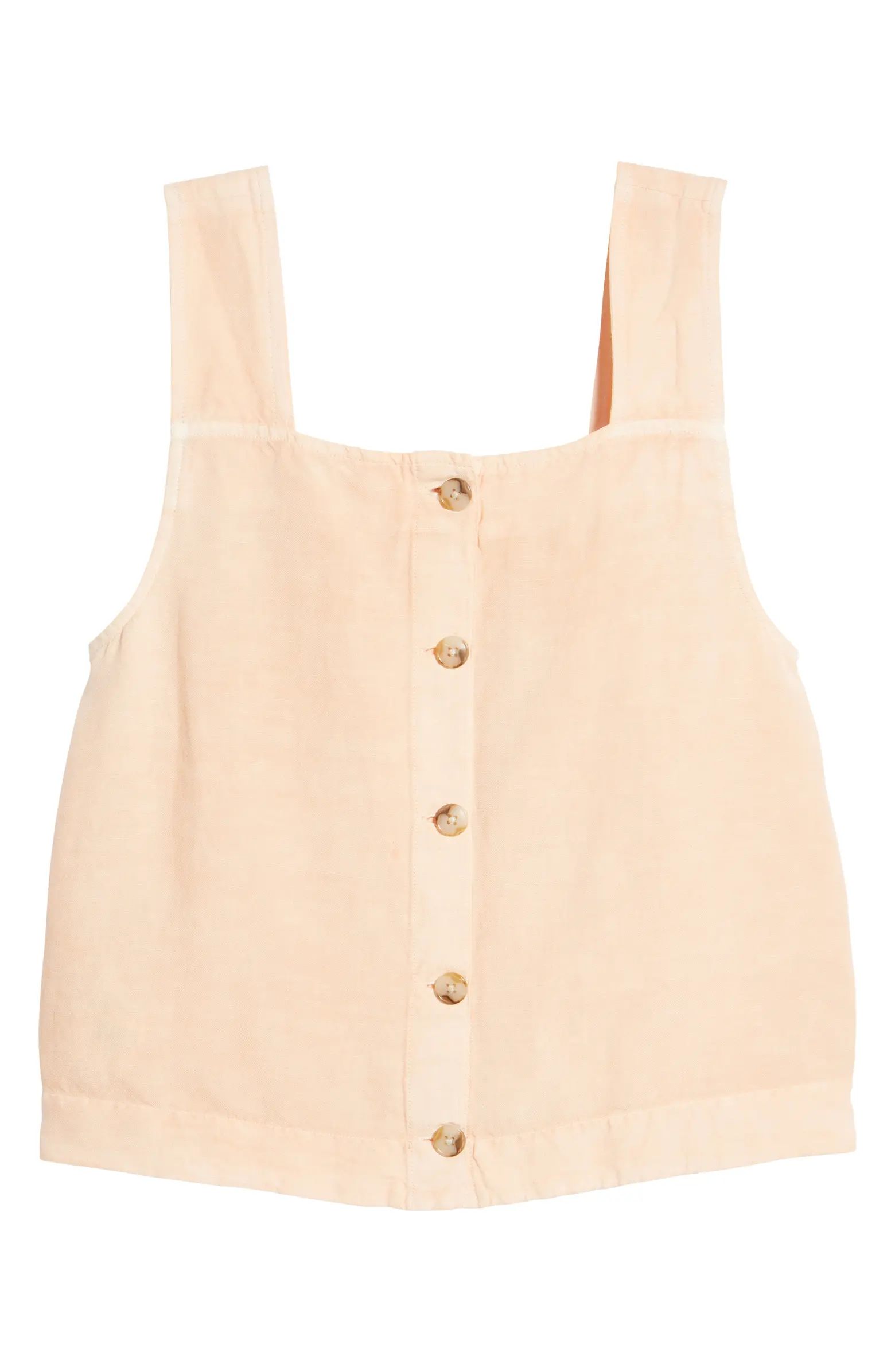 Madewell Sunside Button Back Top | Nordstrom | Nordstrom