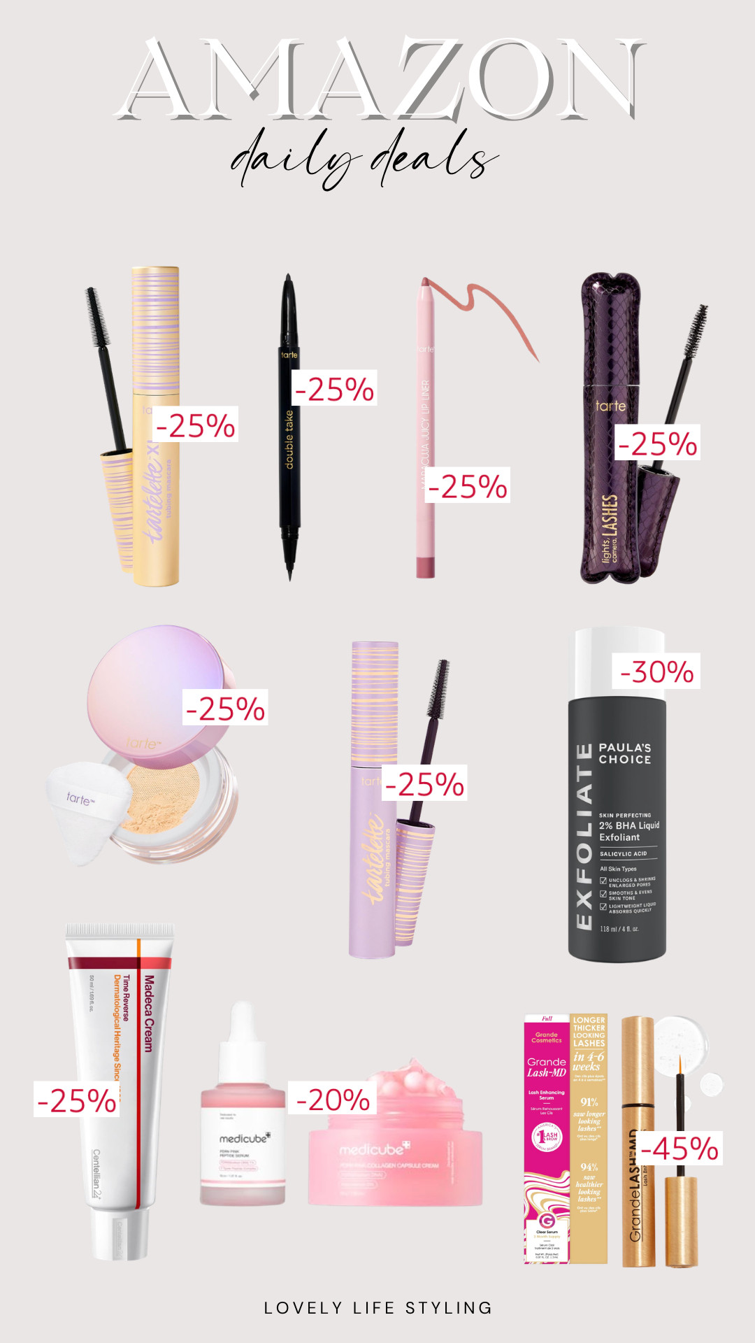 Amazon Daily Deals 💋 

 #LTKSaleAlert #LTKBeauty