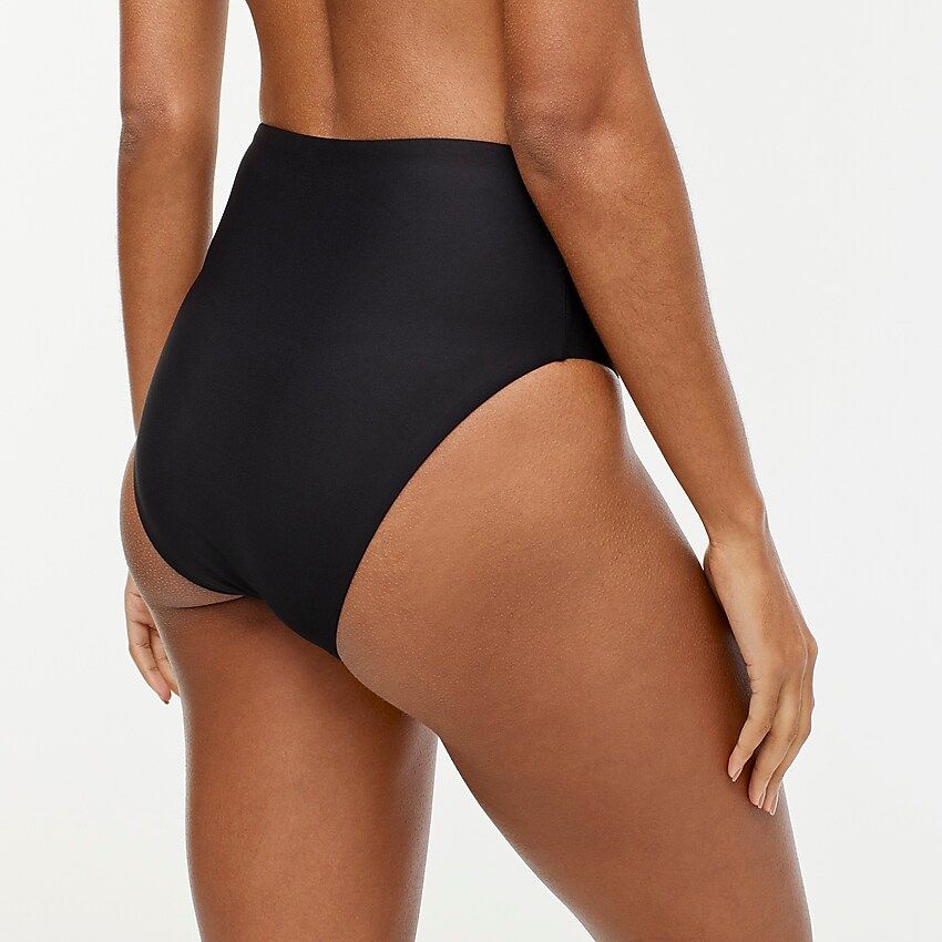 High-cut waist bikini bottom | J.Crew US