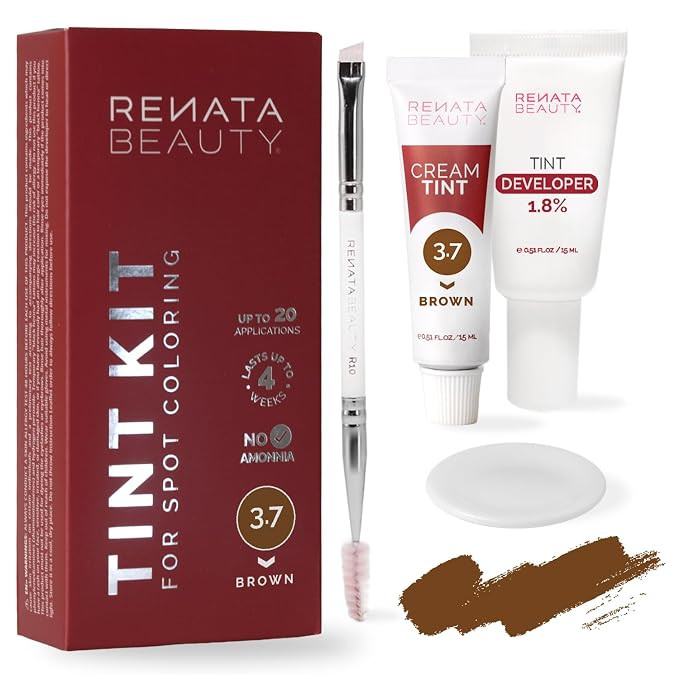 RB RENATA BEAUTY Tint Kit – Cream Hair Dye Kit with Developer and Application Brush for Spot Co... | Amazon (US)