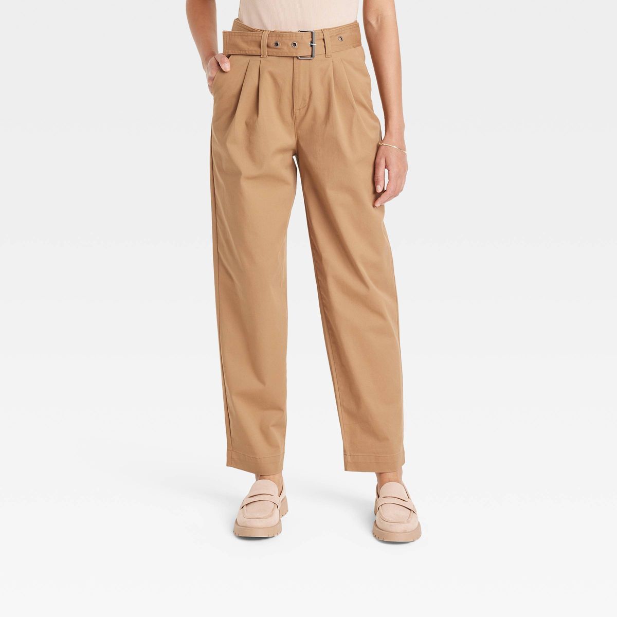 Women's Super High-Rise Tapered Chino Pants - A New Day™ | Target