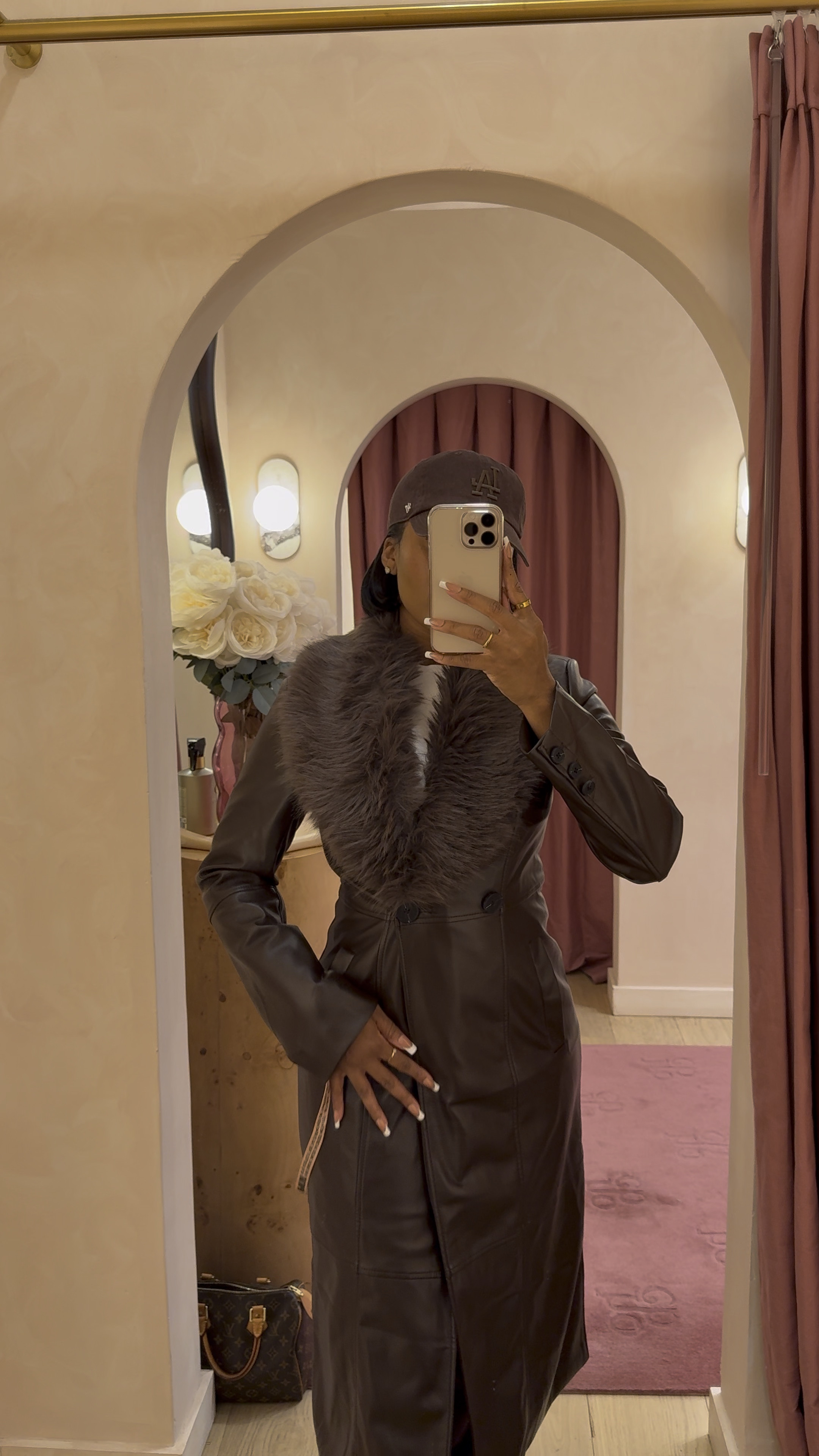 Tried on this House of CB coat and now I’m thinking I should have gotten it 😅

#LTKStyleTip #LTKSeasonal