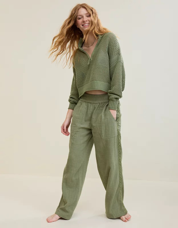 Aerie Summer Reset Trouser | American Eagle Outfitters (US & CA)