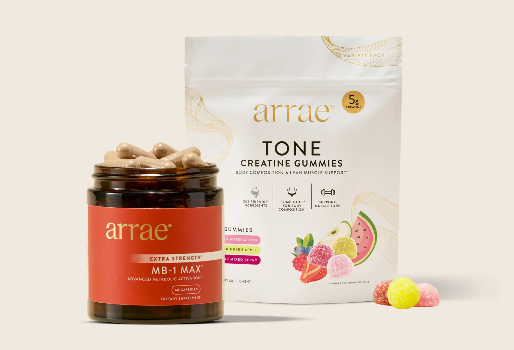 Lean & Define - Lean & Define MB-1 Max Tone Variety Pack | 1 Time Purchase | Arrae