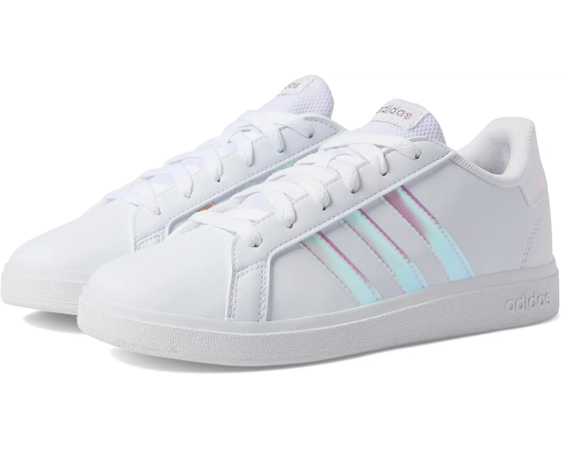 adidas Kids Grand Court 2.0 Sneaker (Little Kid/Big Kid) | Zappos