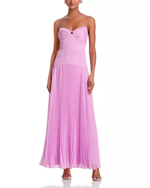 Saylor Pleated Gown | Bloomingdale's (US)