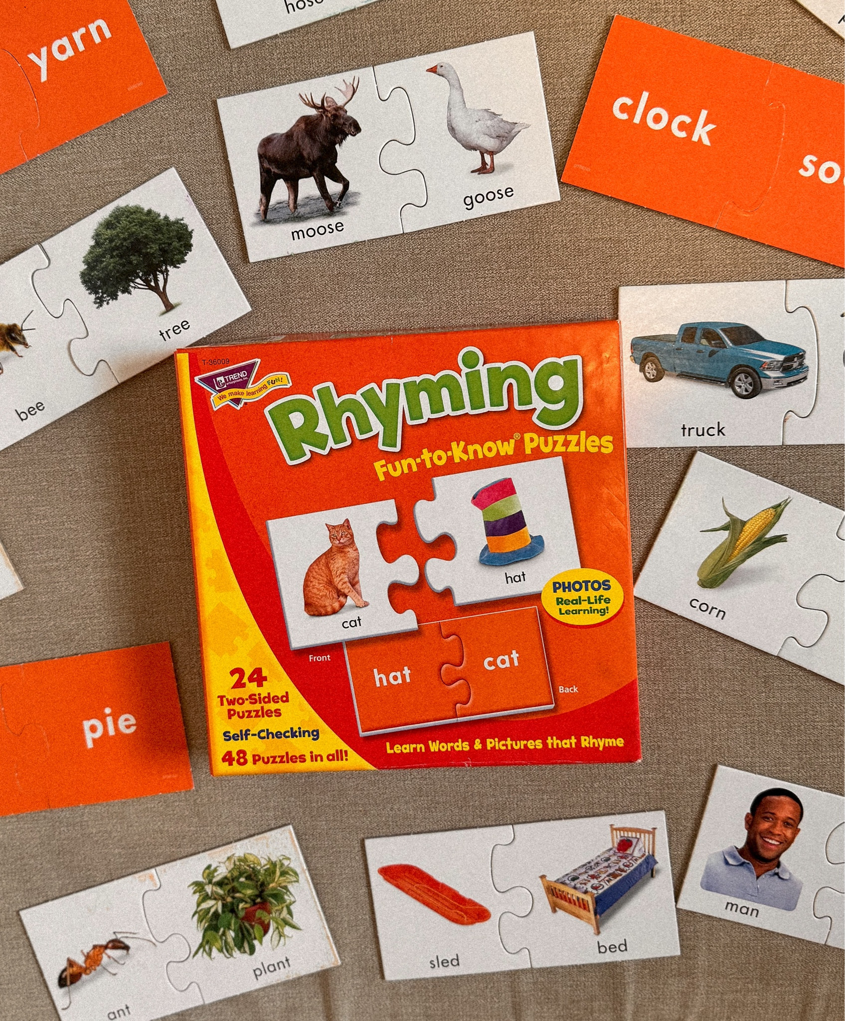My toddler has been loving this rhyming words puzzle set lately! It has a small price drop right now 

Toddler finds | early education #founditonamazon 

#LTKSaleAlert #LTKKids #LTKBacktoSchool