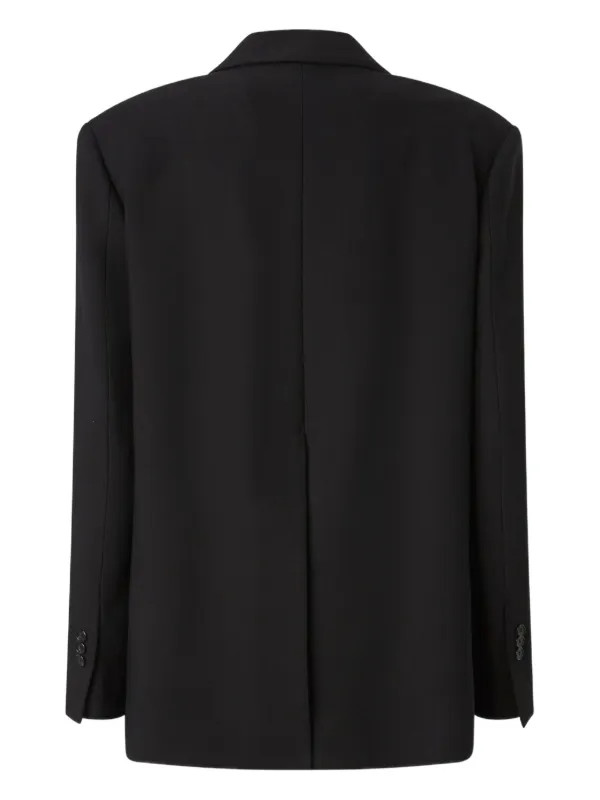 PINKO double-breasted Blazer | Black | FARFETCH SK | Farfetch Global
