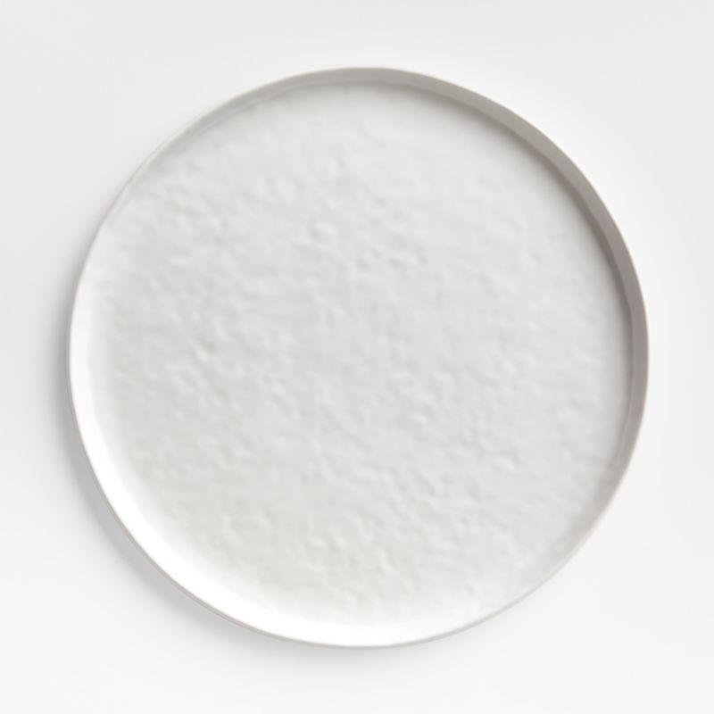Mercer Matte White Dinner Plate + Reviews | Crate & Barrel | Crate & Barrel