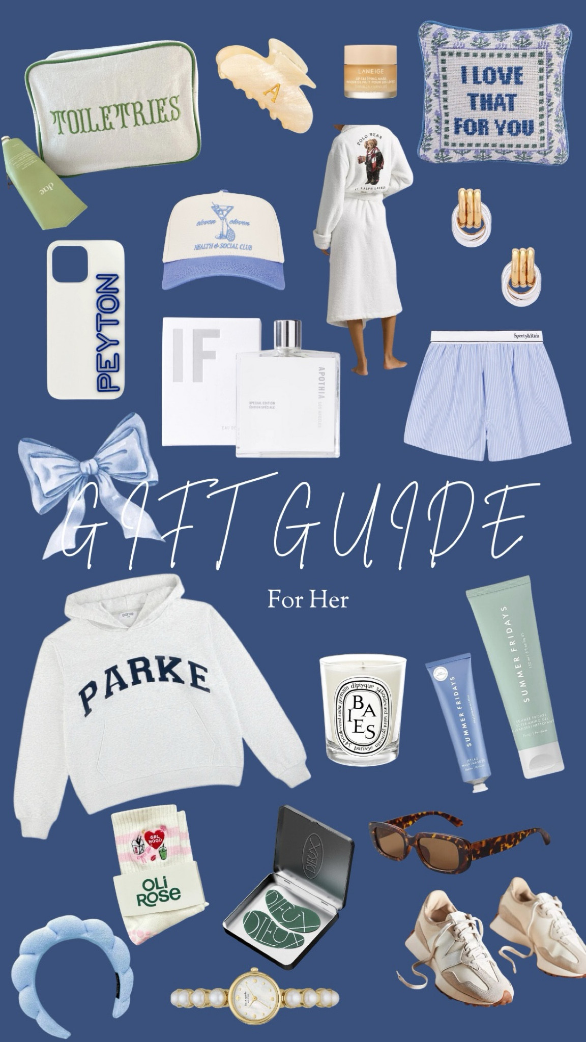 Holiday Gift guide for her! 💙

#LTKSeasonal #LTKGiftGuide #LTKHoliday