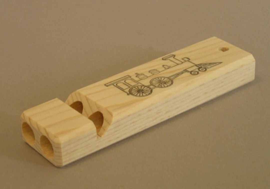 Wooden Two Note Train Whistle - Etsy | Etsy (US)