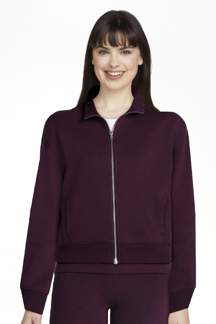 Athletic Works Women's Cropped Fleece Bomber Jacket with Long Sleeves, Sizes XS-XXL | Walmart (US)