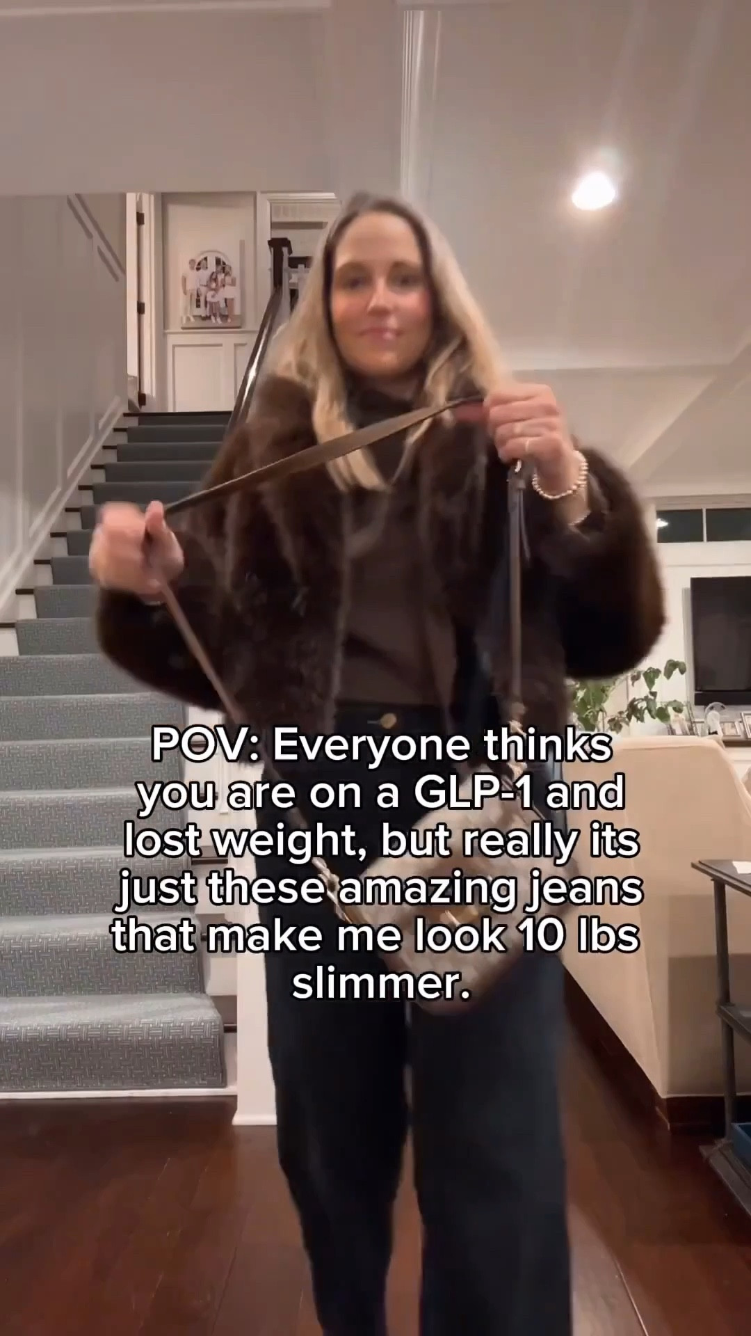 Get these jeans! M

#LTKTall #LTKMidsize #LTKOver40