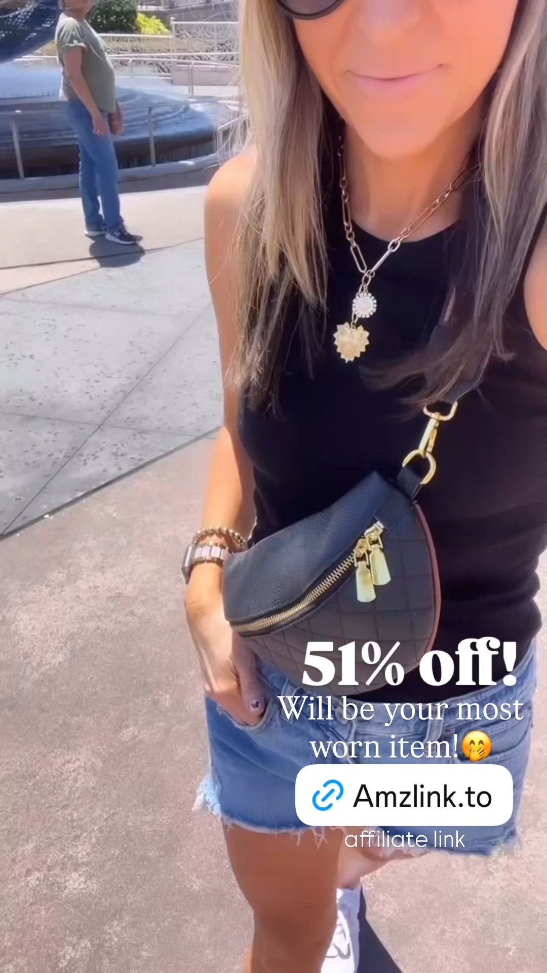 Tank with a built in bra! Regular length! You’re going to want every color! TTS, wearing small 

My FAVORITE denim shorts. I size up one 

#LTKSaleAlert #LTKootd #LTKFindsUnder50