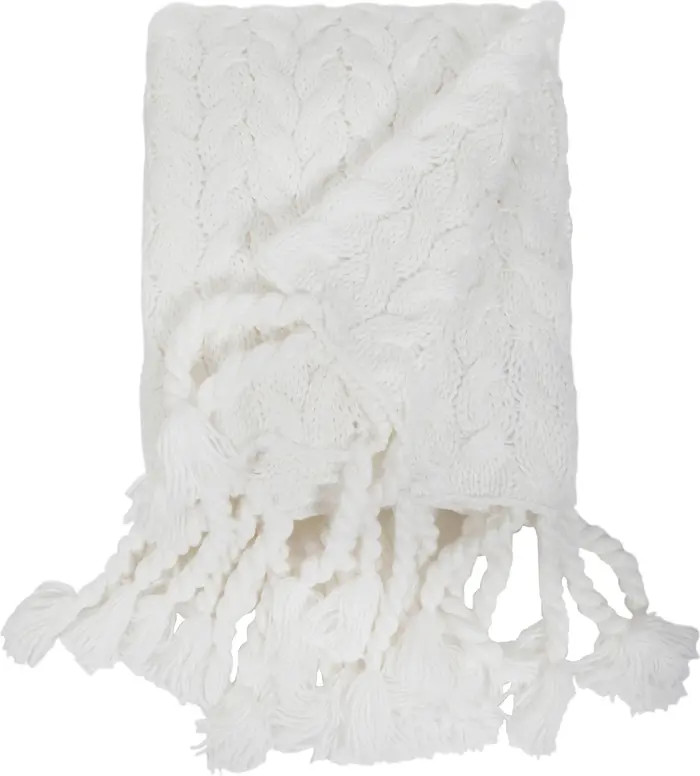 Pom Pom at Home Capistrano Fringed Throw | Nordstrom | Nordstrom