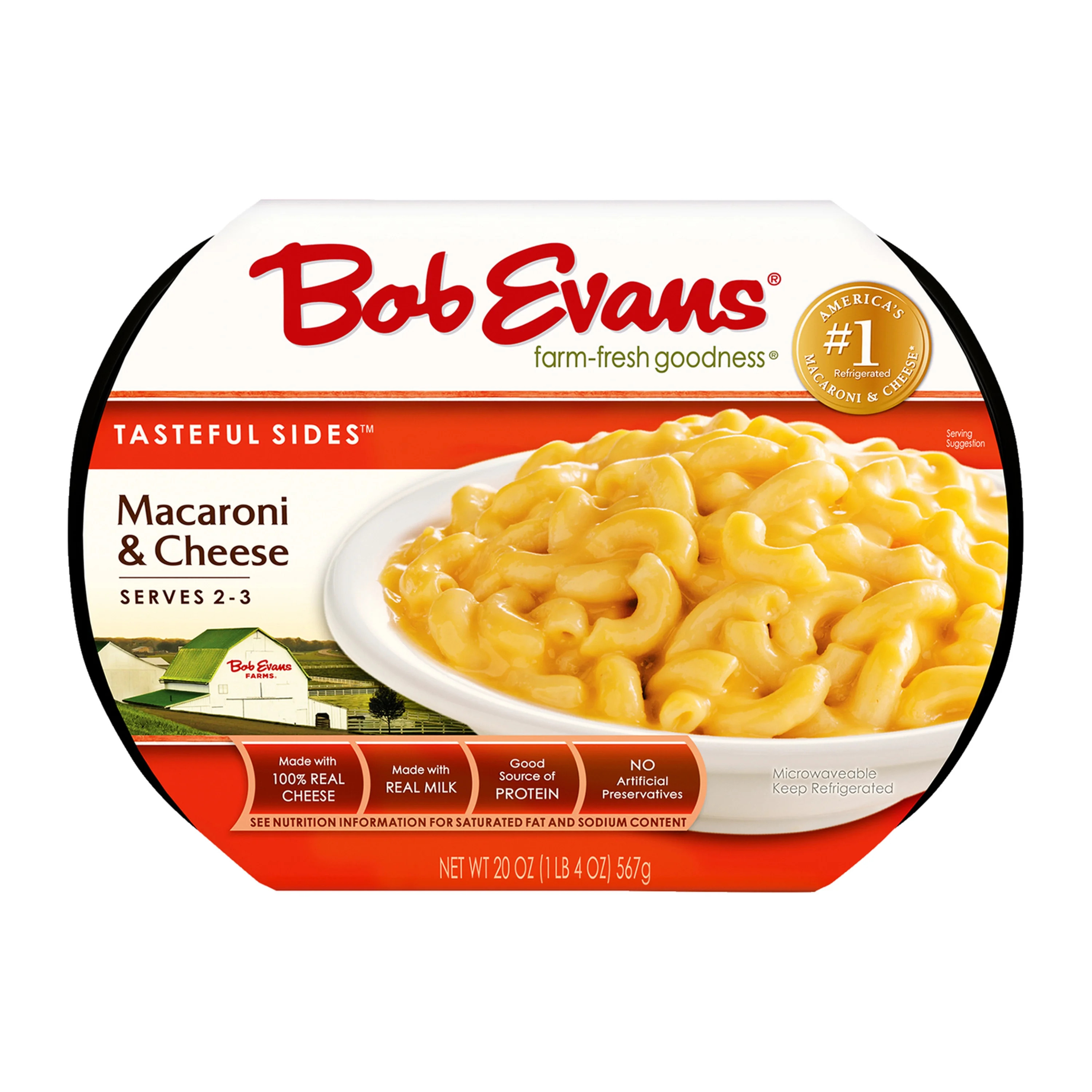 Bob Evans Macaroni & Cheese, 20 oz Tray | Walmart (US)