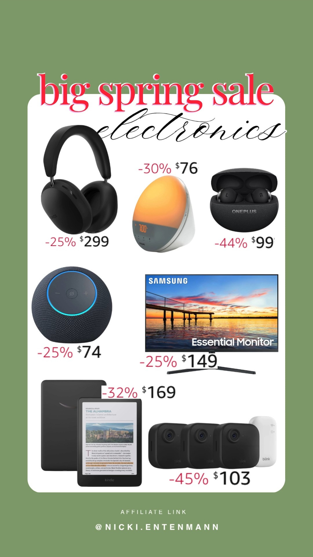 Discover the perfect blend of style and functionality! Check out these top tech gadgets on sale. From seamless sound to smart security, these picks will upgrade your space. #TechSale #Gadgets #SmartHome #AudioGear #AmazonFinds 

 #LTKdayinmylife #LTKHome #LTKSaleAlert