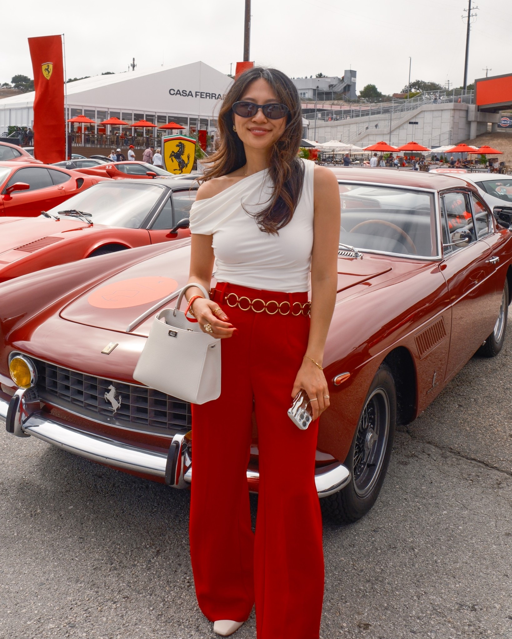 honorary casa ferrari girl ♥️ wearing my favorite red statement pants under $100!

#LTKTravel #LTKFindsUnder100 #LTKPetite