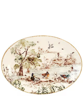 Southern Living Wetlands Collection Oval Platter | Dillard's | Dillard's