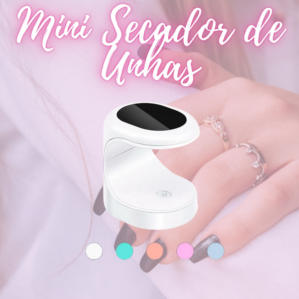 Mini Cabine Led Secador De Unhas UV 16W Cabo USB Bivolt Sortido | Shopee (BR)