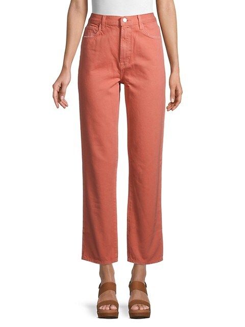 Jules High-Rise Straight Jeans | Saks Fifth Avenue OFF 5TH (Pmt risk)