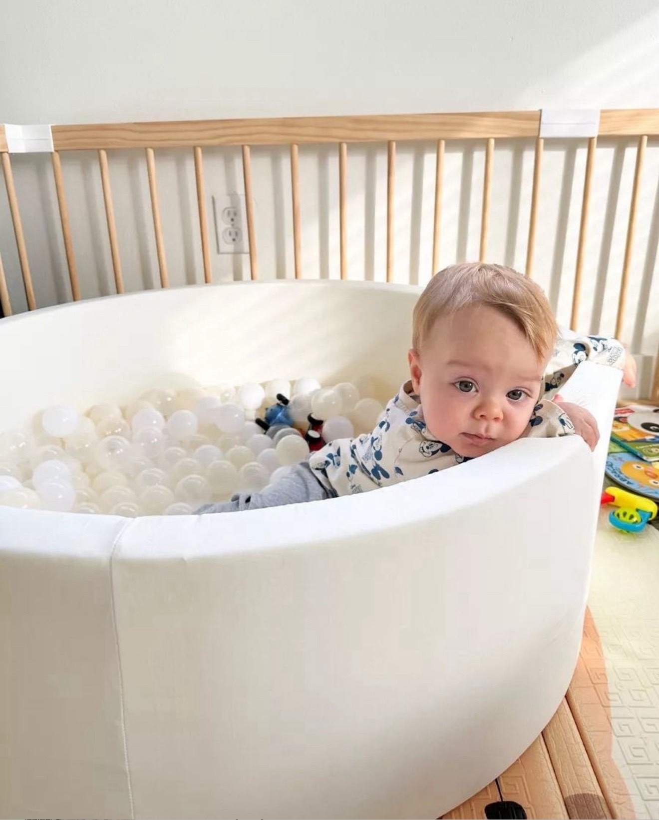 Mateo’s favorite spot! This ball pit was such a great gift for little ones with lots of energy. Just a heads up: you’ll definitely want to buy two sets of balls to fill it up properly!

nursery room, playroom, affordable toys, interactive play, kids activities, gift guide, toddler gifts, affordable finds

#LTKKids #LTKGiftGuide #LTKHome